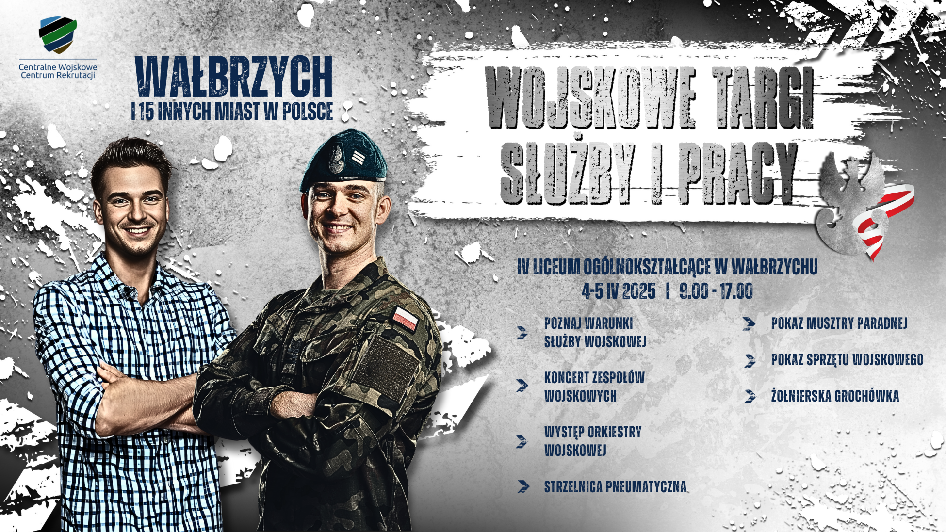 Zdjęcie artykułu II Wojskowe Targi Służby i Pracy w Wałbrzychu 4-5.04.2025